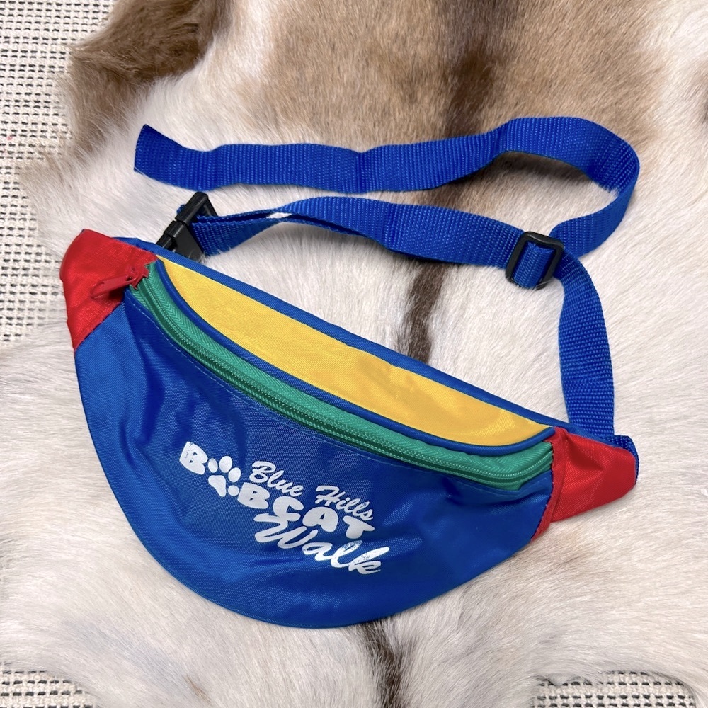 Vintage Kids Fanny Pack Hip Belly Bag Y2K 90s Style Teen Child Fashion 80s Purse - Picture 1 of 5